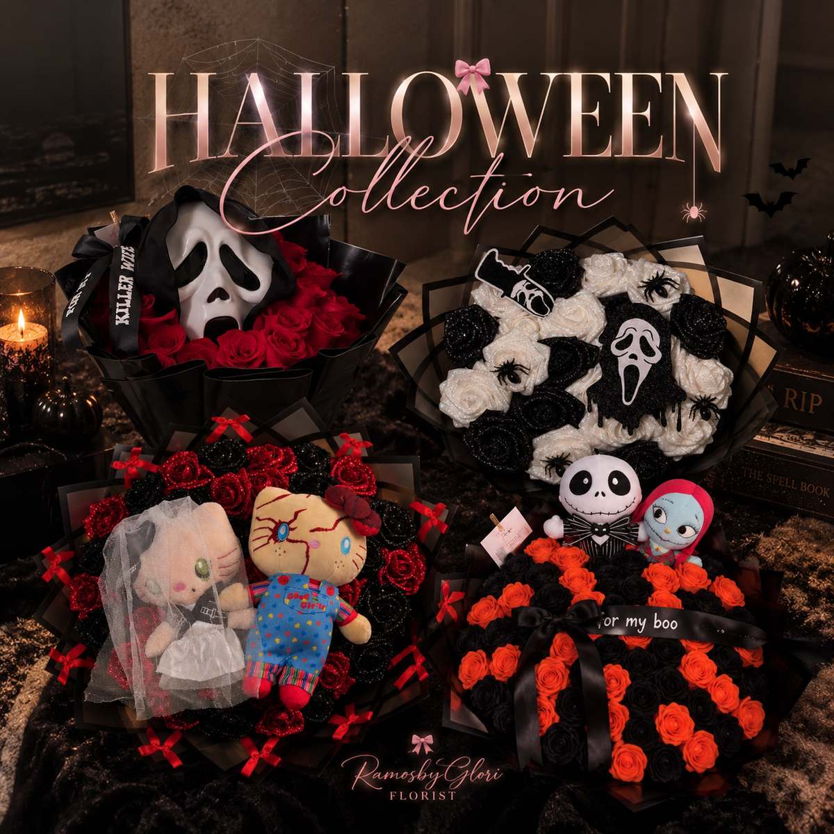 Spooky Bouquets👻🕷️