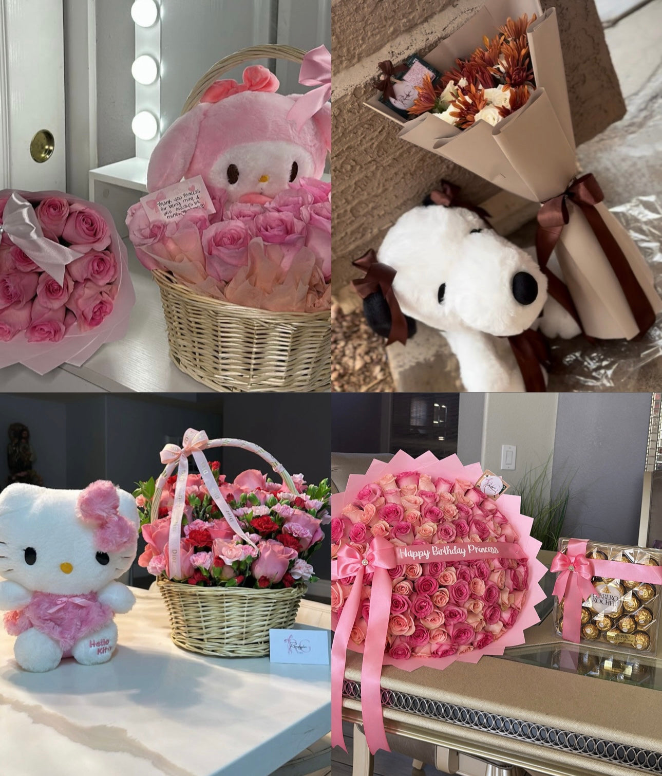Flower Sets 🧸+🌸 ✨