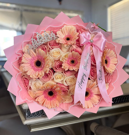 Gerbera Rose Mix Bouquet 🌸