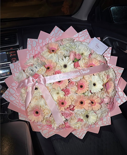 Gerbera princess bouquet 🌸✨
