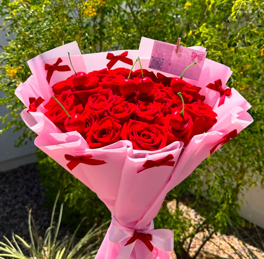 Cherry Bouquet 🍒🎀